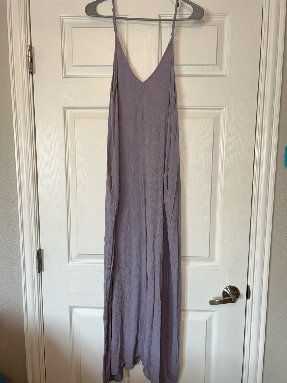 lovestitch Lavender Maxi Dress with V-Neck
